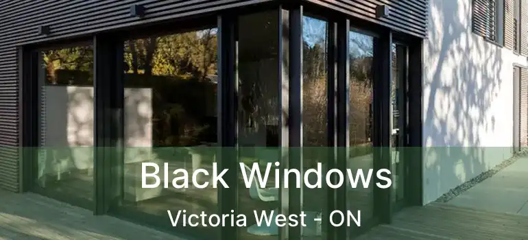  Black Windows Victoria West - ON