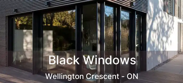  Black Windows Wellington Crescent - ON