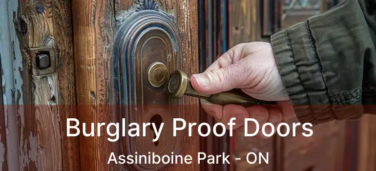  Burglary Proof Doors Assiniboine Park - ON