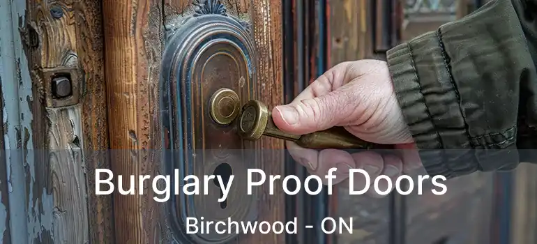  Burglary Proof Doors Birchwood - ON