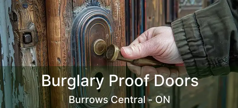  Burglary Proof Doors Burrows Central - ON