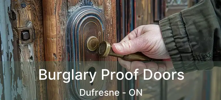  Burglary Proof Doors Dufresne - ON