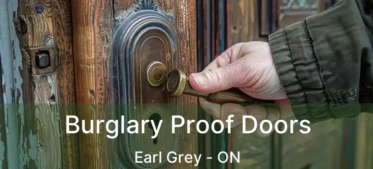  Burglary Proof Doors Earl Grey - ON