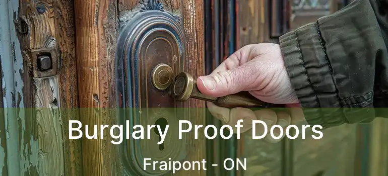  Burglary Proof Doors Fraipont - ON
