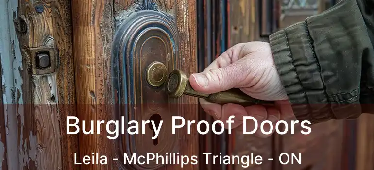  Burglary Proof Doors Leila - McPhillips Triangle - ON