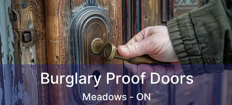  Burglary Proof Doors Meadows - ON