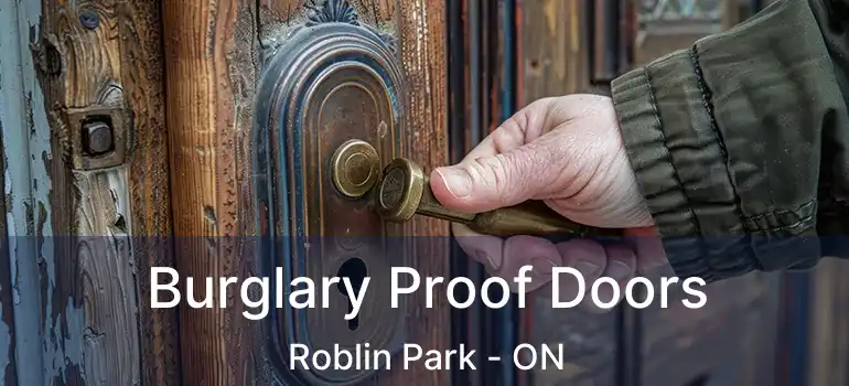  Burglary Proof Doors Roblin Park - ON