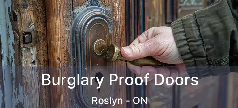  Burglary Proof Doors Roslyn - ON