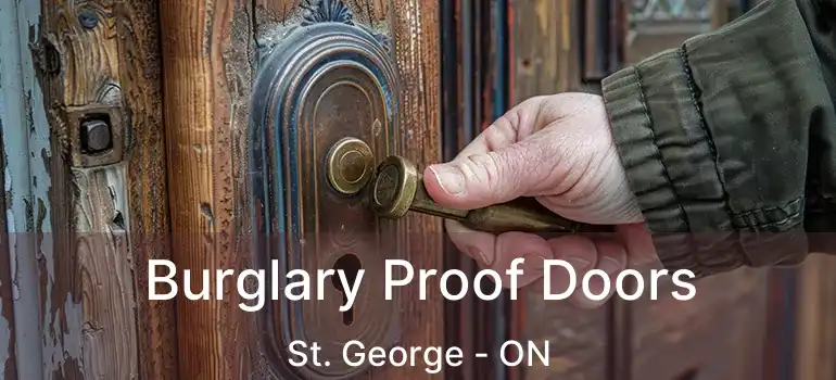  Burglary Proof Doors St. George - ON