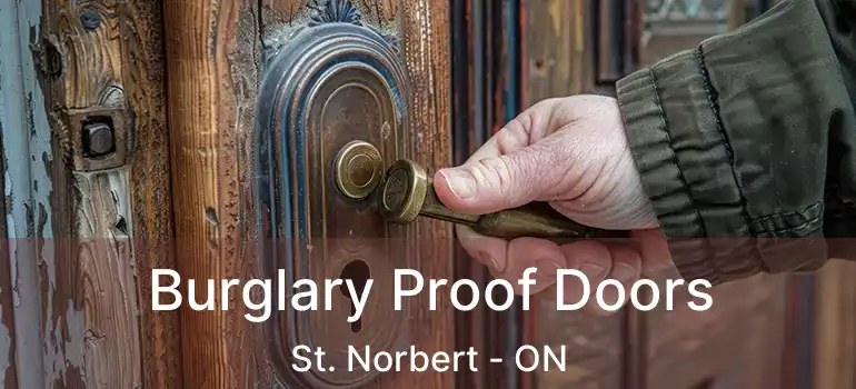  Burglary Proof Doors St. Norbert - ON