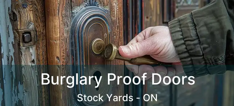  Burglary Proof Doors Stock Yards - ON
