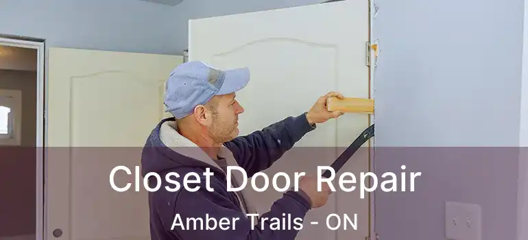  Closet Door Repair Amber Trails - ON