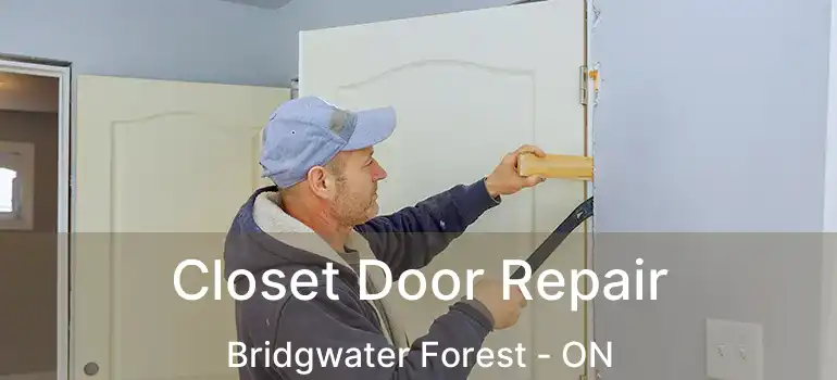  Closet Door Repair Bridgwater Forest - ON