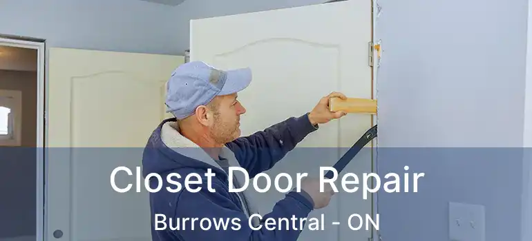  Closet Door Repair Burrows Central - ON