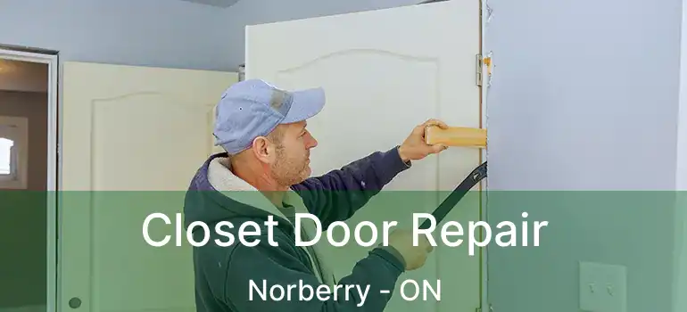  Closet Door Repair Norberry - ON