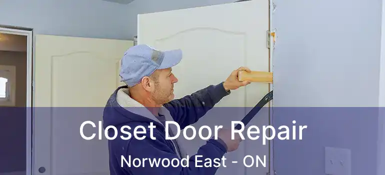  Closet Door Repair Norwood East - ON