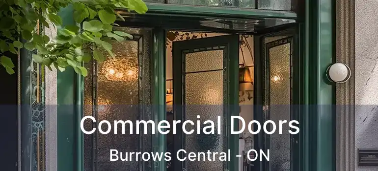  Commercial Doors Burrows Central - ON