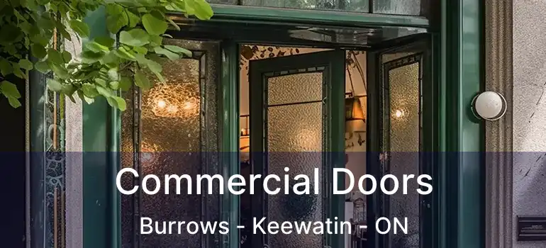  Commercial Doors Burrows - Keewatin - ON