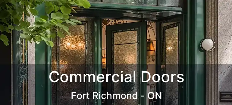  Commercial Doors Fort Richmond - ON