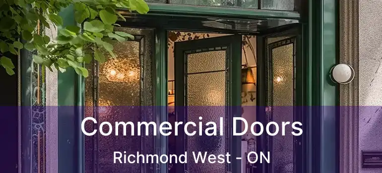  Commercial Doors Richmond West - ON