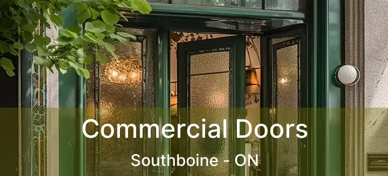  Commercial Doors Southboine - ON