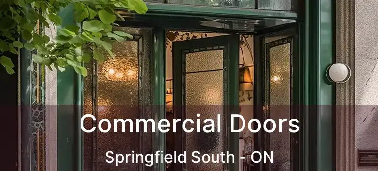  Commercial Doors Springfield South - ON