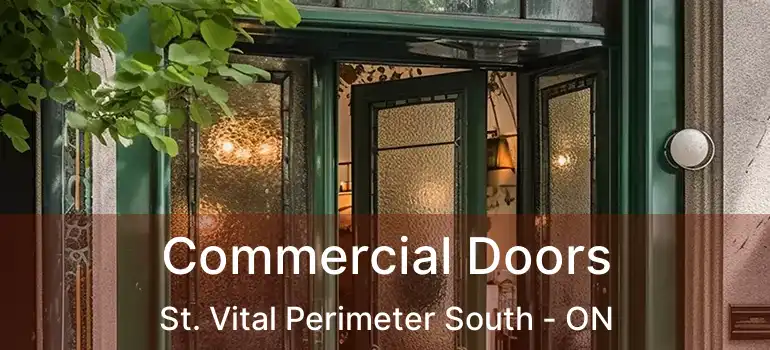 Commercial Doors St. Vital Perimeter South - ON