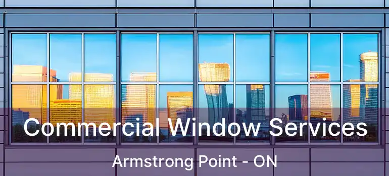  Commercial Window Services Armstrong Point - ON
