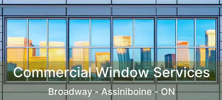  Commercial Window Services Broadway - Assiniboine - ON