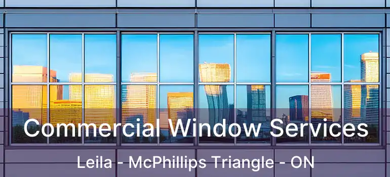  Commercial Window Services Leila - McPhillips Triangle - ON