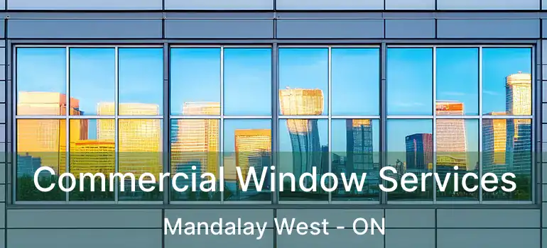  Commercial Window Services Mandalay West - ON