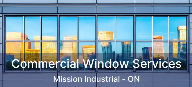  Commercial Window Services Mission Industrial - ON
