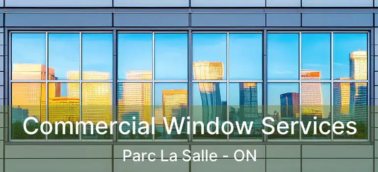  Commercial Window Services Parc La Salle - ON