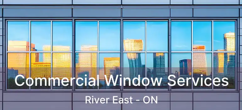  Commercial Window Services River East - ON