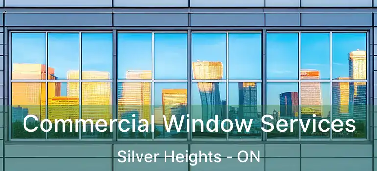  Commercial Window Services Silver Heights - ON