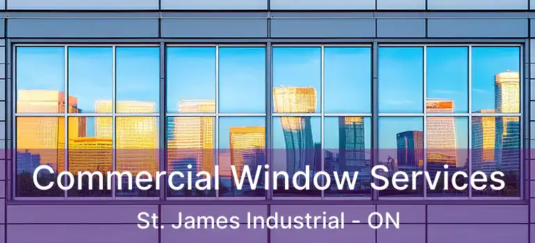  Commercial Window Services St. James Industrial - ON