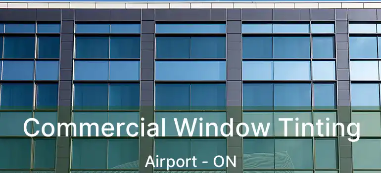  Commercial Window Tinting Airport - ON