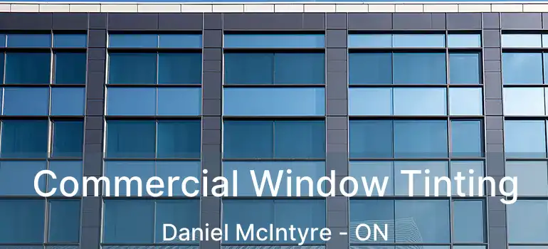  Commercial Window Tinting Daniel McIntyre - ON
