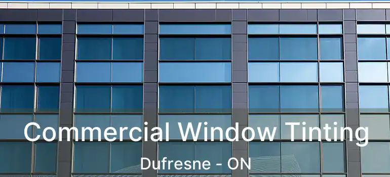  Commercial Window Tinting Dufresne - ON