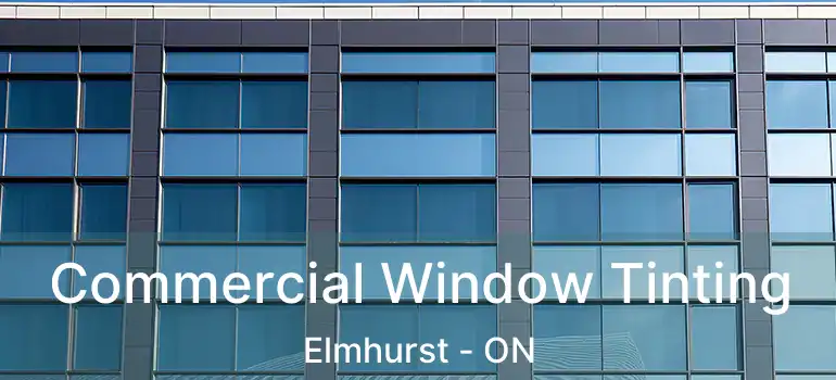  Commercial Window Tinting Elmhurst - ON