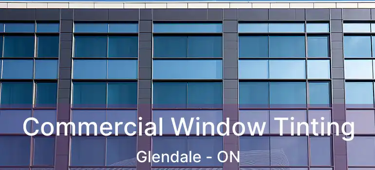  Commercial Window Tinting Glendale - ON