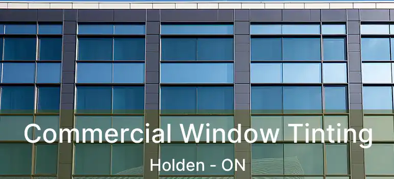  Commercial Window Tinting Holden - ON