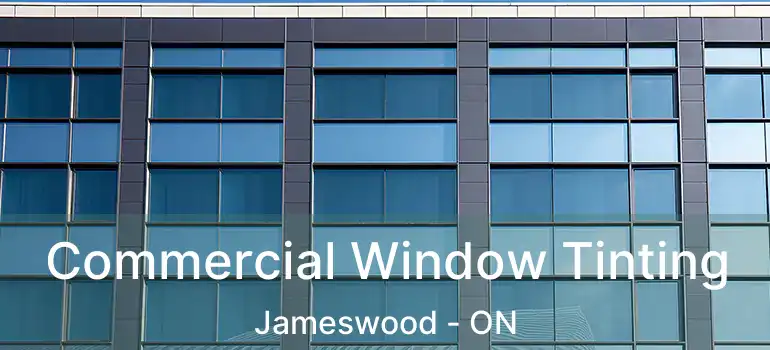  Commercial Window Tinting Jameswood - ON
