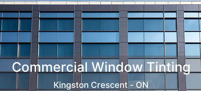  Commercial Window Tinting Kingston Crescent - ON