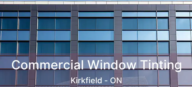  Commercial Window Tinting Kirkfield - ON