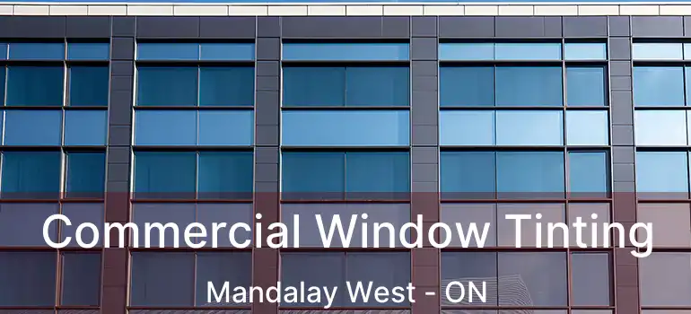  Commercial Window Tinting Mandalay West - ON