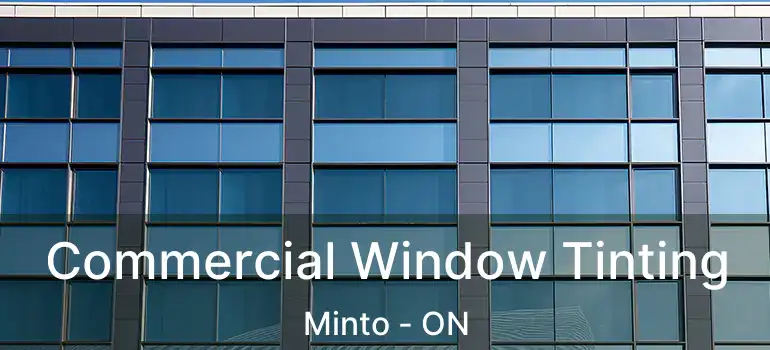  Commercial Window Tinting Minto - ON
