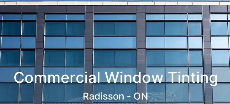  Commercial Window Tinting Radisson - ON