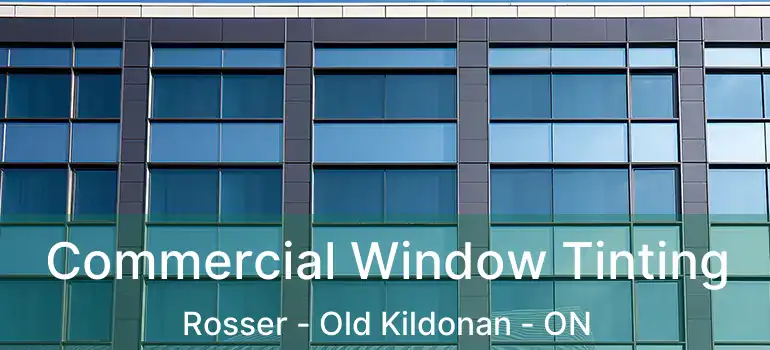  Commercial Window Tinting Rosser - Old Kildonan - ON