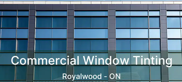  Commercial Window Tinting Royalwood - ON